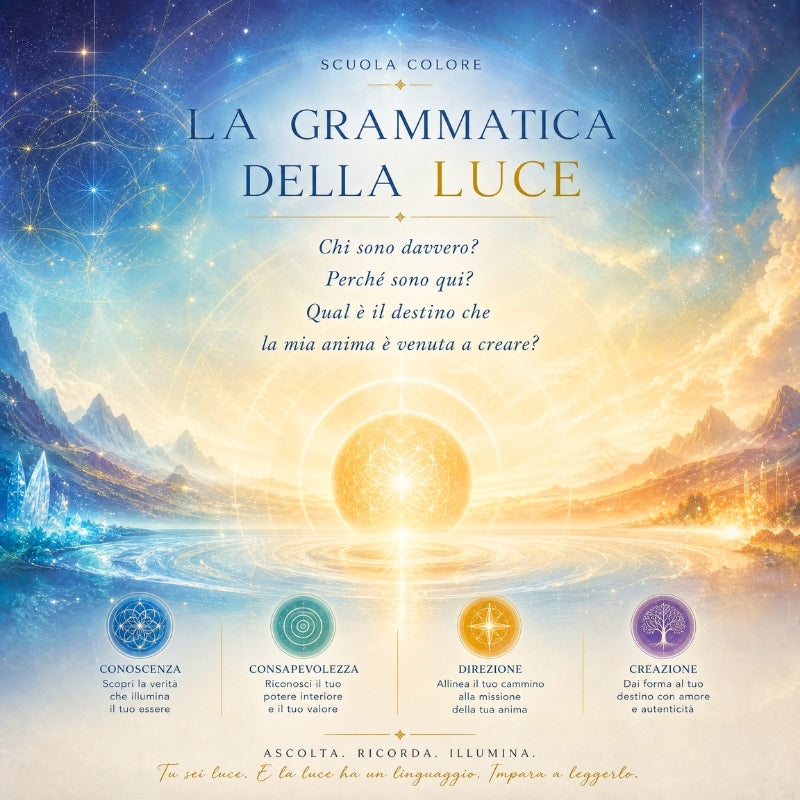 La GRAMMATICA DELLA LUCE: Svela il Codice della tua Anima