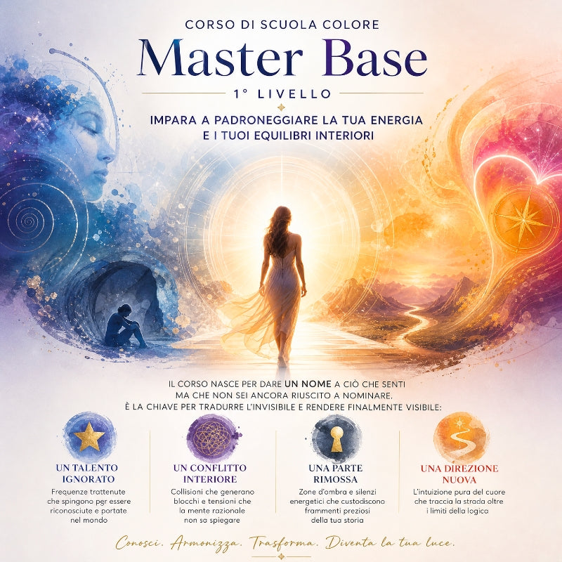 Master Corso BASE - Il Potere dei 7 Colori