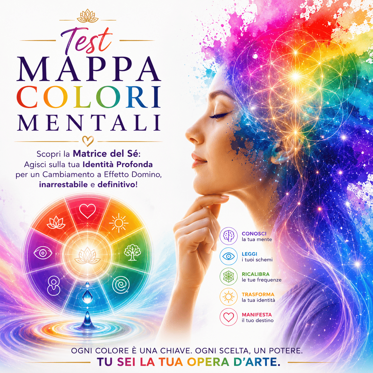 MAPPA DEI COLORI MENTALI