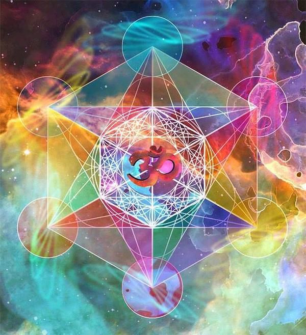 EUEAVAN Bracciale Regolabile Metatron Cube In Acciaio Inox – Geometria Sacra, Corda Rossa Intrecciata A Mano, Amuleto Portafortuna, Con Sacchetto In Velluto, Per Uomo E Donna
